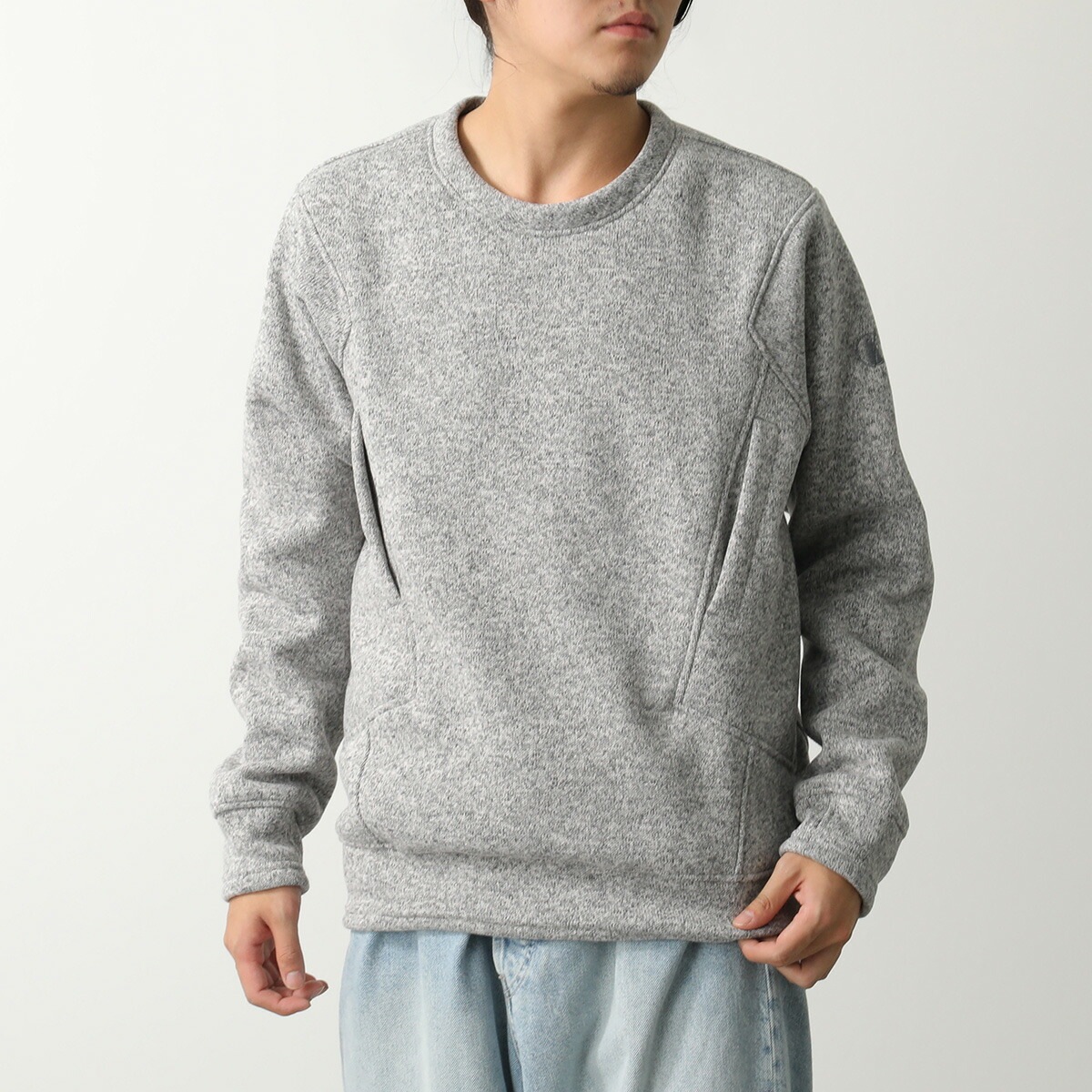 Tilak POUTNIK ティラック ポートニック トレーナー Sage Mikina 19 セージ ミキーナ メンズ スウェット 長袖 裏起毛 サムホール Grey-Melange