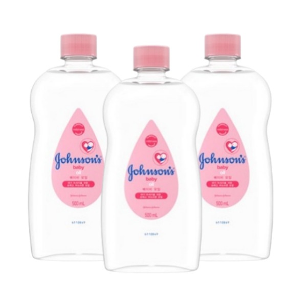 ベビーオイル 500mL x 3個