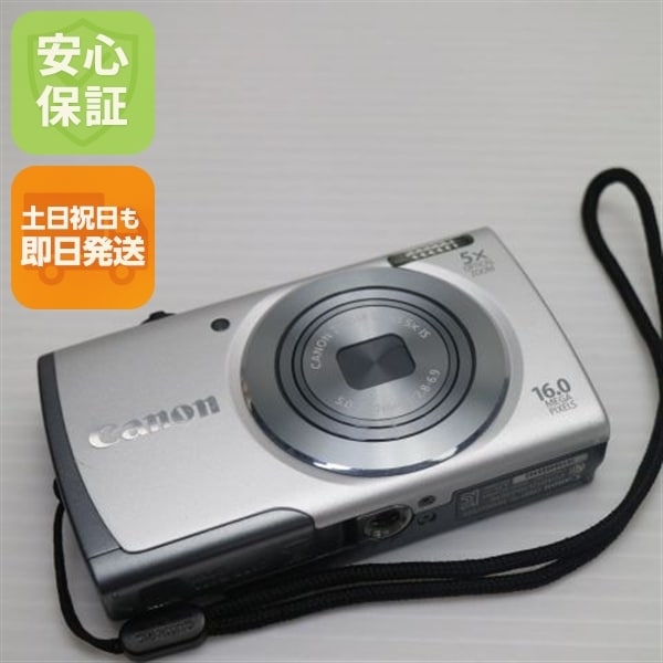 美品 PowerShot A3500 IS シルバー デジカメ Canon 106