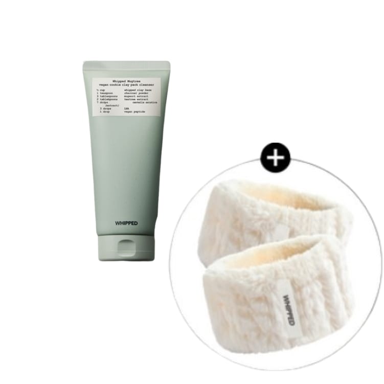 [手首洗顔バンド 贈呈] マグツリー ヴィーガン クッキー クレイ パック クレンザー 180ml