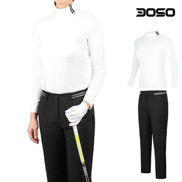 [] 女性ゴルフコーディ ゴルフウェア 冬 ゴルフTシャツ+パディングゴルフパンツ/WLWGS 9,519円