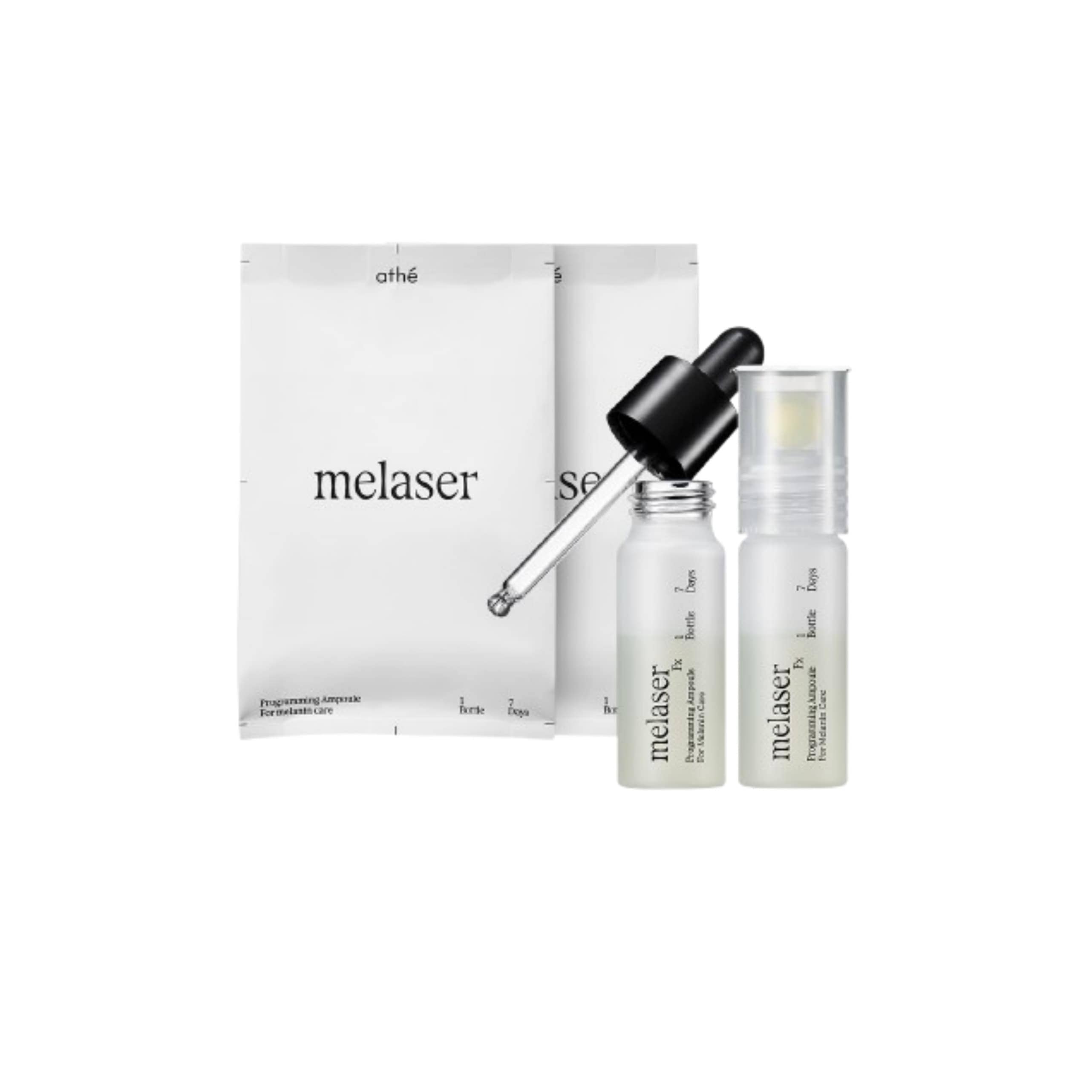 [25SS/New]メルレーザー プログラミング アンプル 14日 ルーチン (2本) #ビタブーストショット #EGF+パンテノール #スピキュール #イギリス産純粋ビタミンC 30%