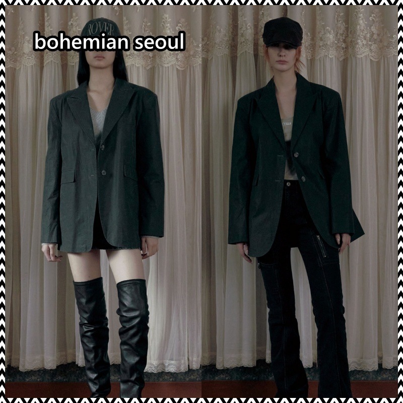 bohemian seoul VINTAGE COTTON BLAZER