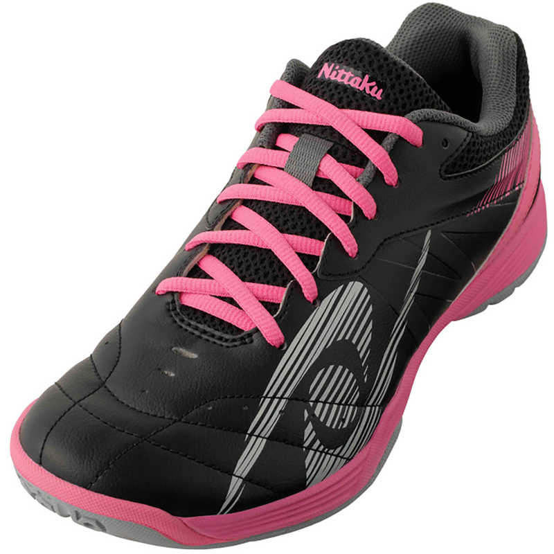 ニッタク　卓球用品 Nittaku ユニセックス ムービングエース ブラック/ピンク 26.0　NS4438