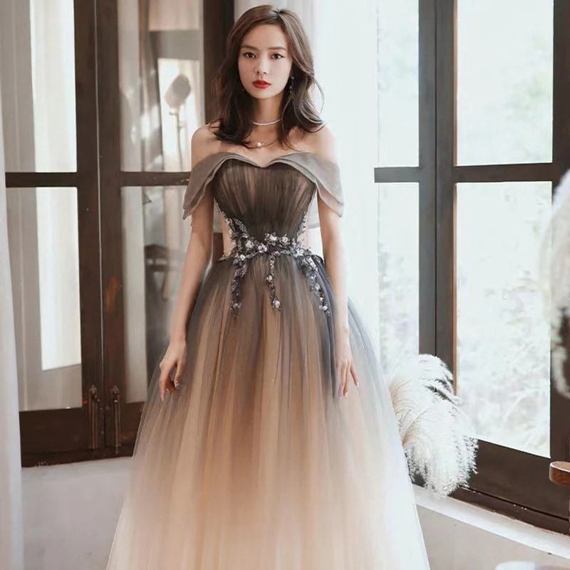 2023気質パーティードレス演奏会発表会結婚式ワンピースウェディングドレス花嫁ロングドレス成人式同窓会卒業式ドレスS-3XL 9,142円