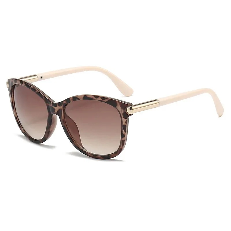 【20点セット】【急速出荷】24サングラス女性 プレミアムセンスショーの顔の小さな茶色のサングラス 紫外線防止サングラス