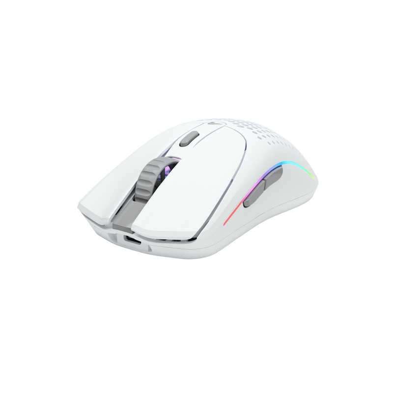GLORIOUS　Glorious Model O2 Wireless - Matte White ［光学式 /有線/無線(ワイヤレス) /6ボタン］　GLO-MS-OWV2-MW