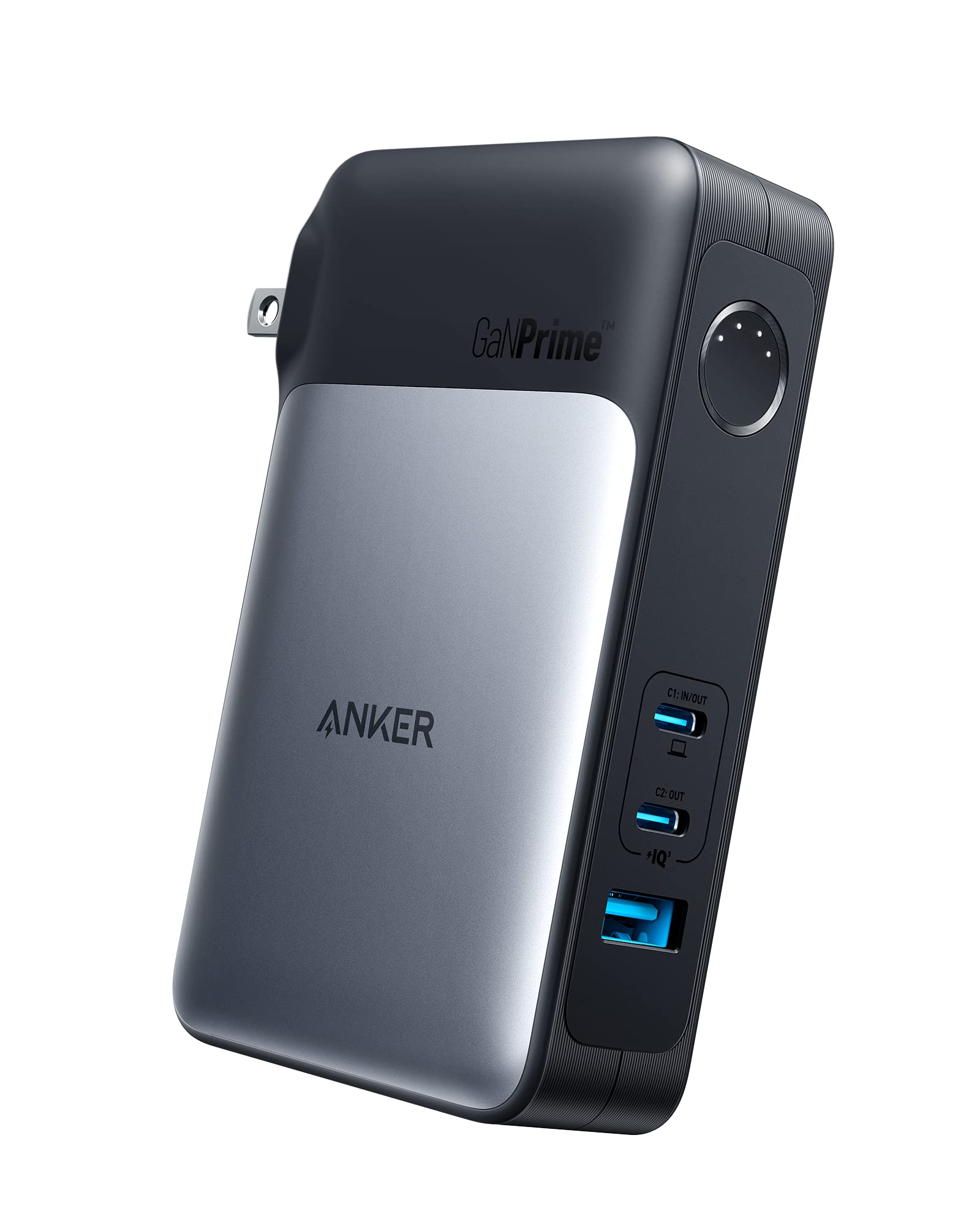 Anker 733 Power Bank (GaNPrime PowerCore 65W) (10000mAh 30W出力モバイルバッテリー搭載 USB充電器)【独自技術Anker GaNPrime採