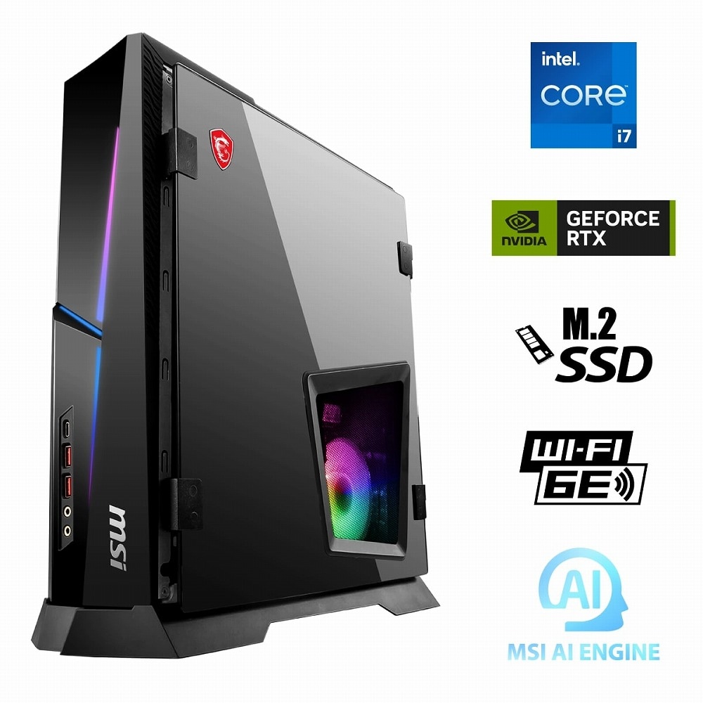 MSI ゲーミング デスクトップパソコン(Core i7-14700F/ 16GB/ 1TB SSD/ NVIDIA GeForce RTX 4070 SUPER 12GB) TRIDENTAS14