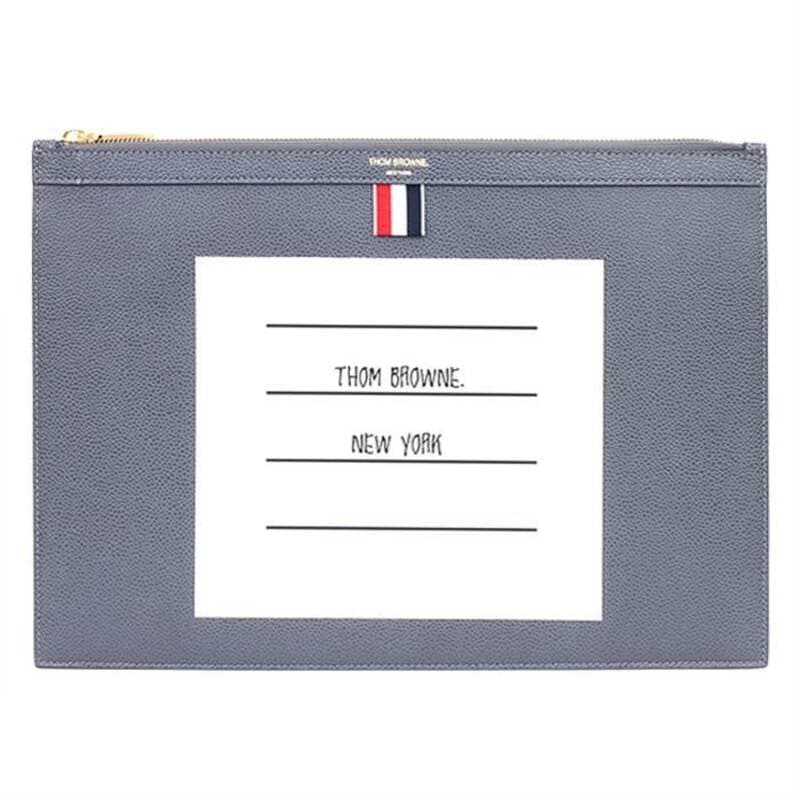 トムブラウン ペーパーラベル クラッチバッグ MAC131A 00198 025