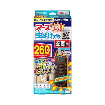 他サイト： アース 虫よけネットEX 玄関用 260日用 1個の商品画像
