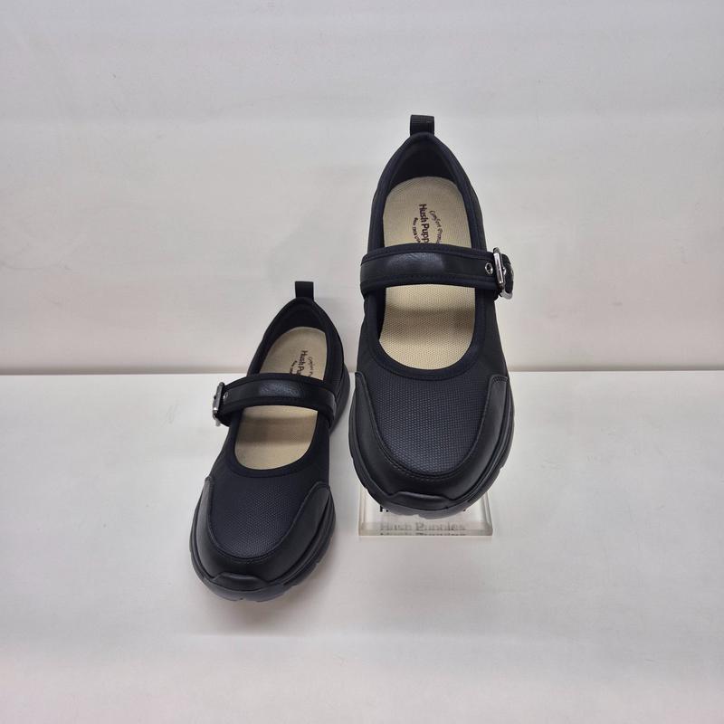 女性用 幅広でクッション性の高い メリージェーン 軽量コンフォートシューズ FR471