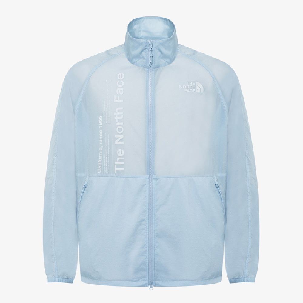 ザ・ノース・フェイス NJ3LR03L ホワイトレーベルドームロゴジャケット_ライトブルー