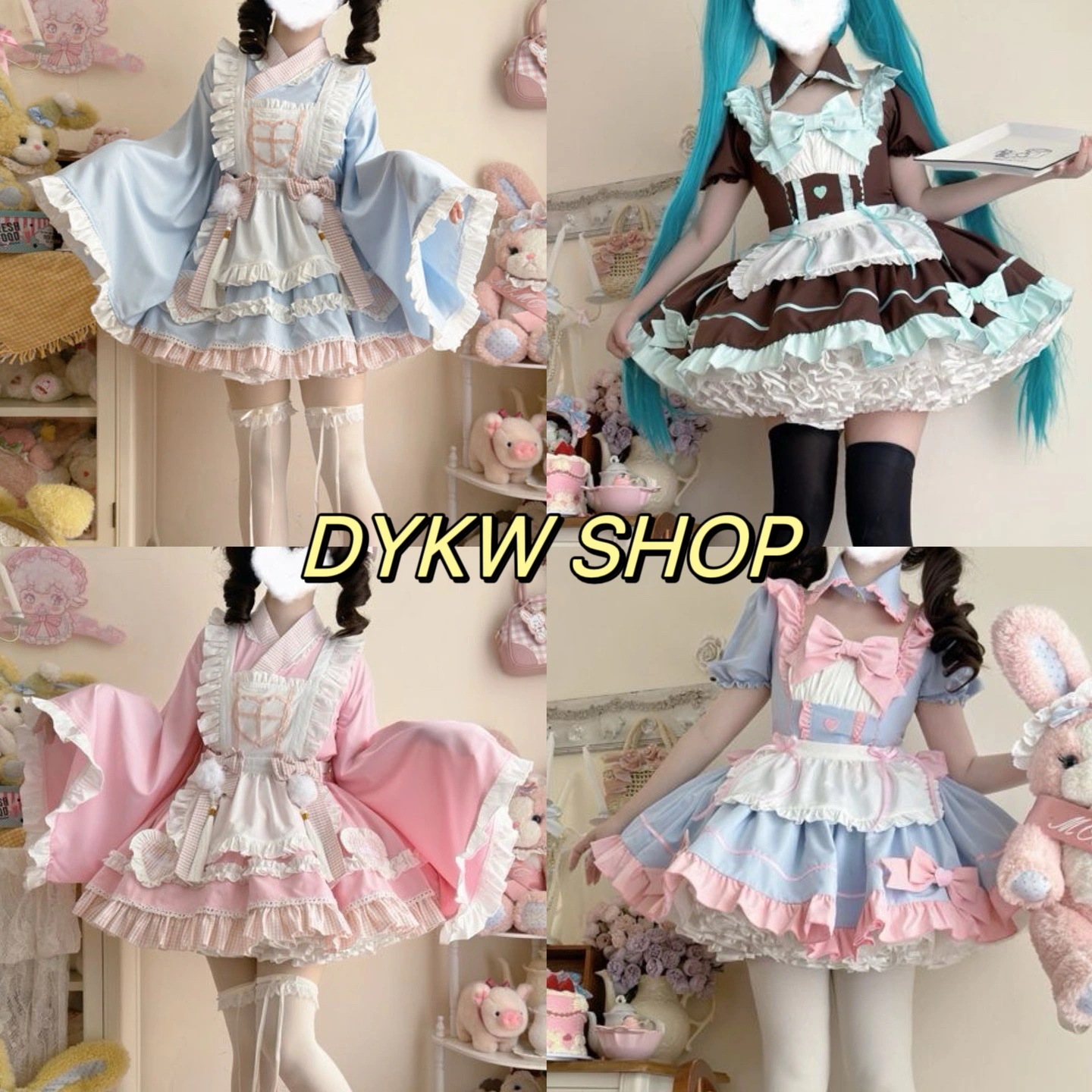 ロリータ jskキャミソールスカートセット 2025夏新作 日式 超人気 かわいい 浴衣スタイル 【急速出荷】1枚+1枚靴下 半袖/長袖 ロリータ洋服 3/4点セット 制服