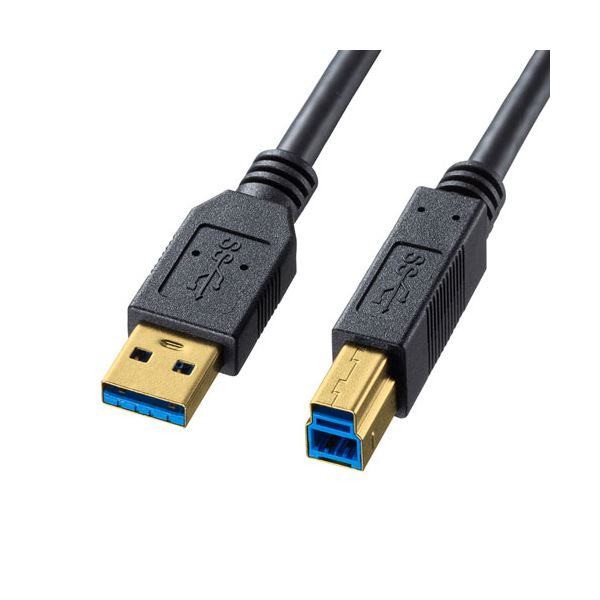 (5個セット) サンワサプライ USB3.0ケーブル 2m KU30-20BKKX5
