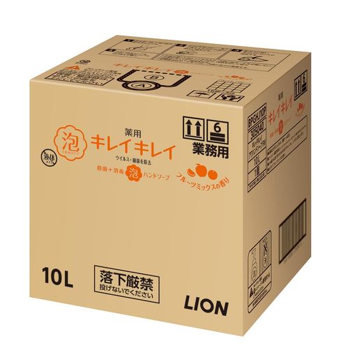 【業務用 大容量】キレイキレイ 薬用 泡ハンドソープ 10L フルーツミックスの香り (医薬部外品) 詰め替え