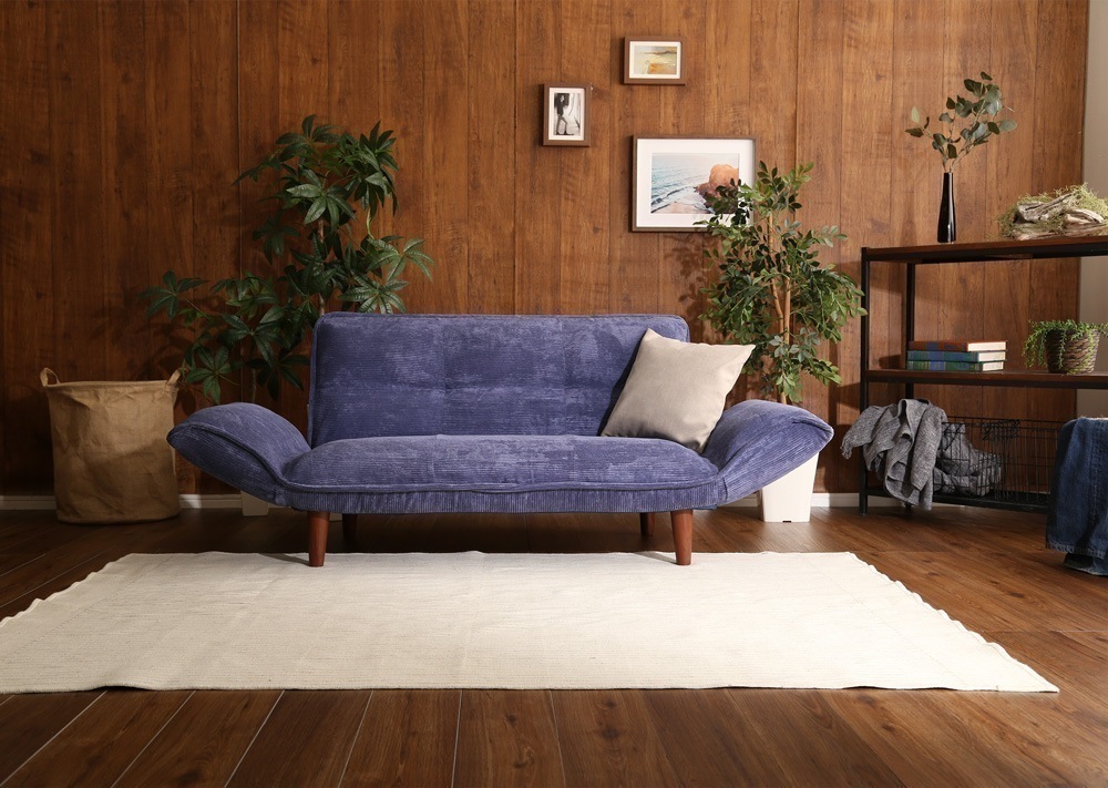 ソファー 2人掛け リクライニング ポケットコイル コーデュロイ カウチ ひじ掛け ソファベッド 完成品 ソファ 二人掛け 二人用 2人用