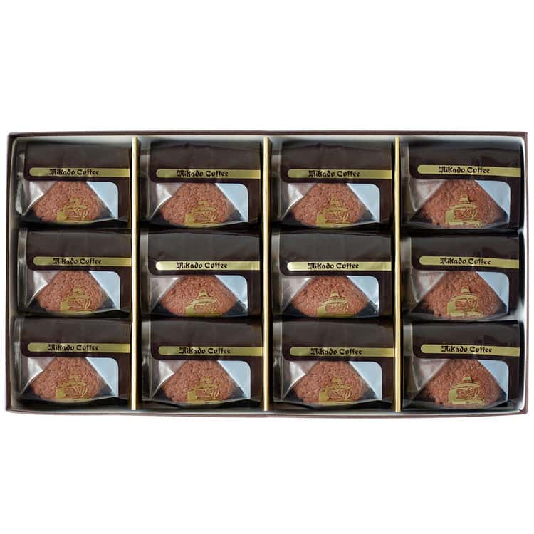 東京「ミカド珈琲」トリュフショコラケーキ 12個 離島は配送不可 4570039 お歳暮 お中元 お土産 ご進物 ギフト 贈り物に最適 4,876円