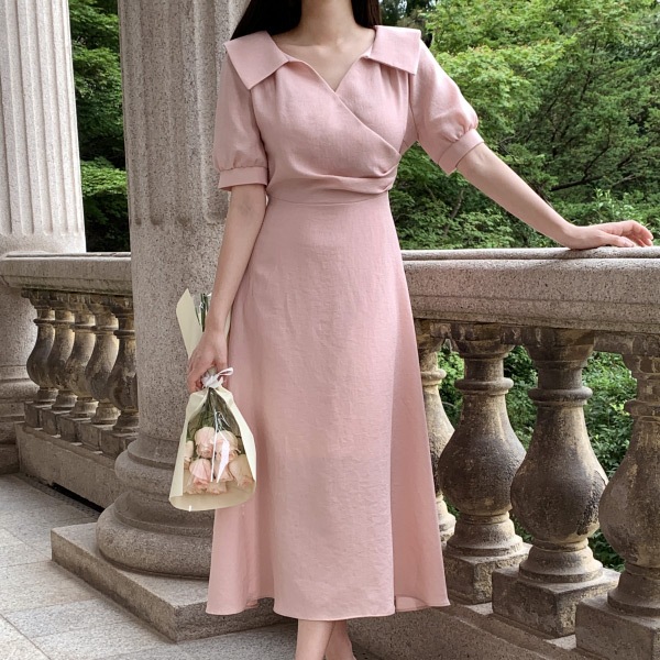 カシュクールワンピース op15167