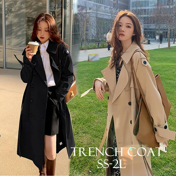 春コート スプリングコート レディース ロング アウター トレンチコート 上着 コート 春コート 裏地付き ロングコート ゆったり テロンチ フォーマル ビジネス セレモニー きれいめ 通勤 撥水 2