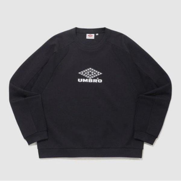 長袖Tシャツ KQF UQ121CFS22-BLK エンジニアード二重地マンツーマン / BLACK