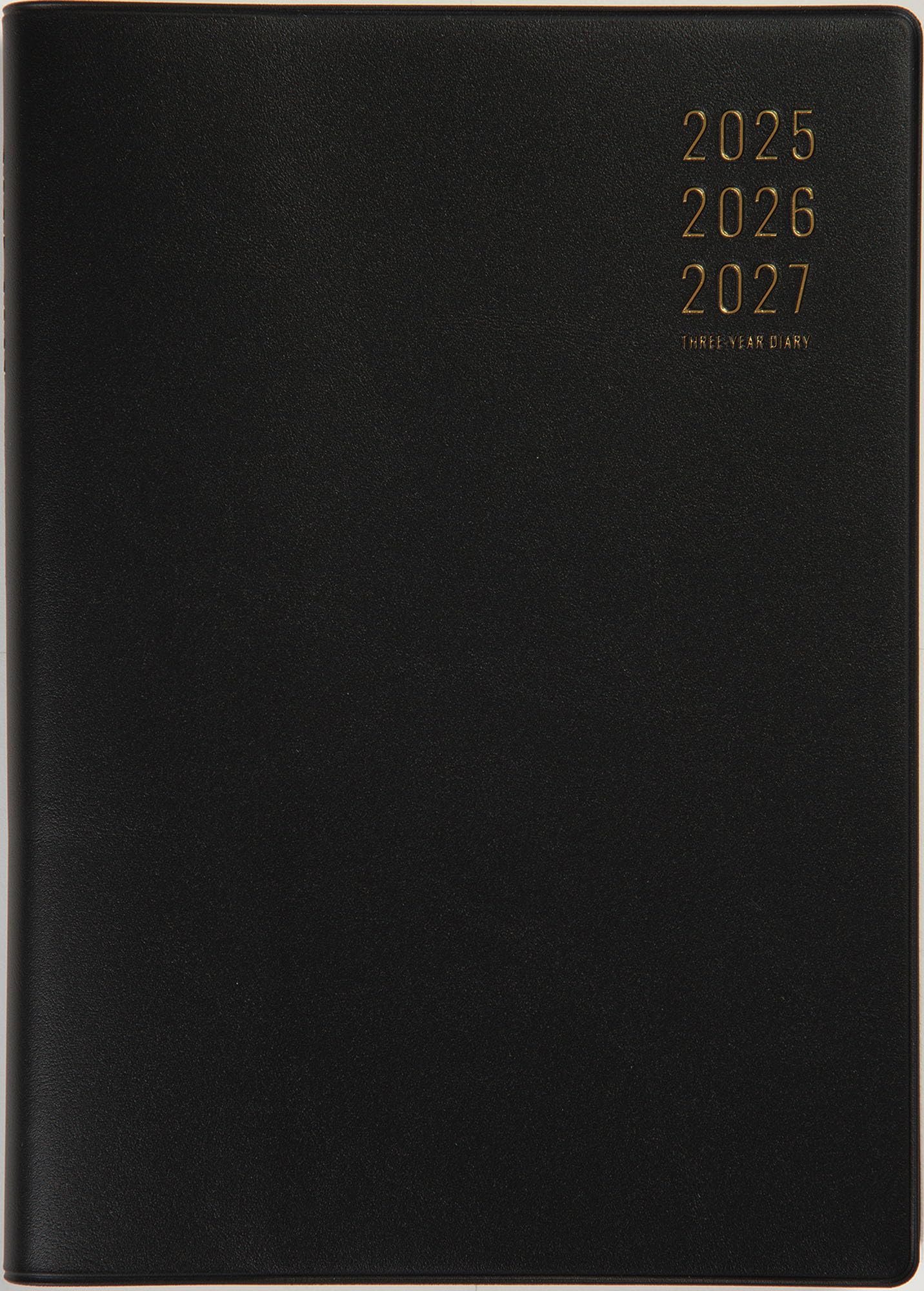 高橋 手帳 2025年 A5 3年卓上 ニューダイアリー 黒 No.84 (2025年 1月始まり)