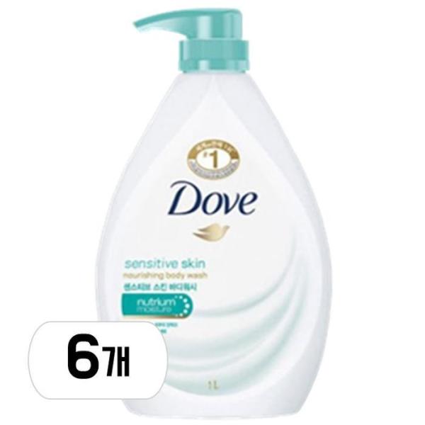 ドブ センスティーブ スキン ボディウォッシュ 1000ml 6個