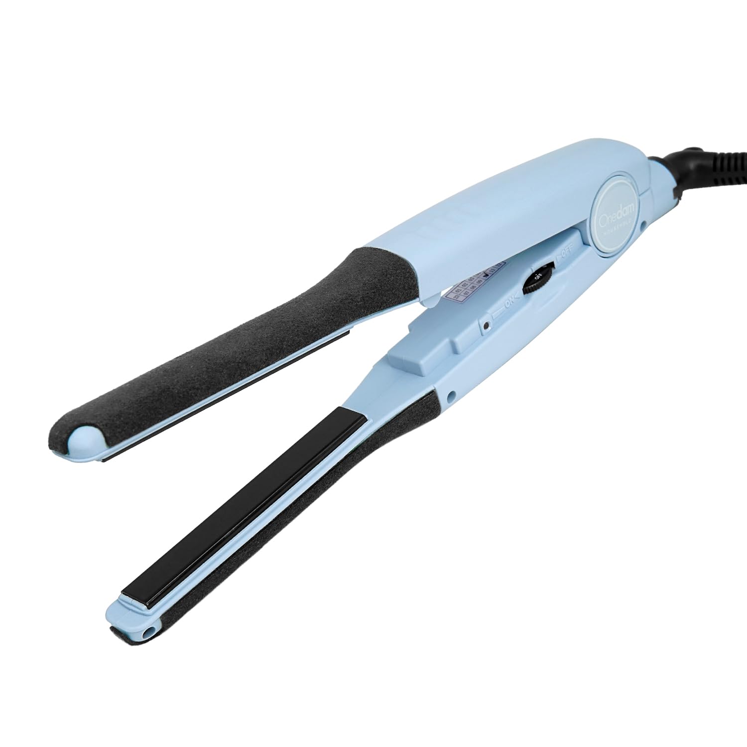 Onedam ワンダム ヘアアイロン コテ ストレート カール スリム マイナスイオンプレート 11mm 自動電源オフ シリコンカバー付属 前髪