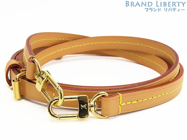 未使用ルイヴィトンヌメ革調整可能ショルダーストラップ