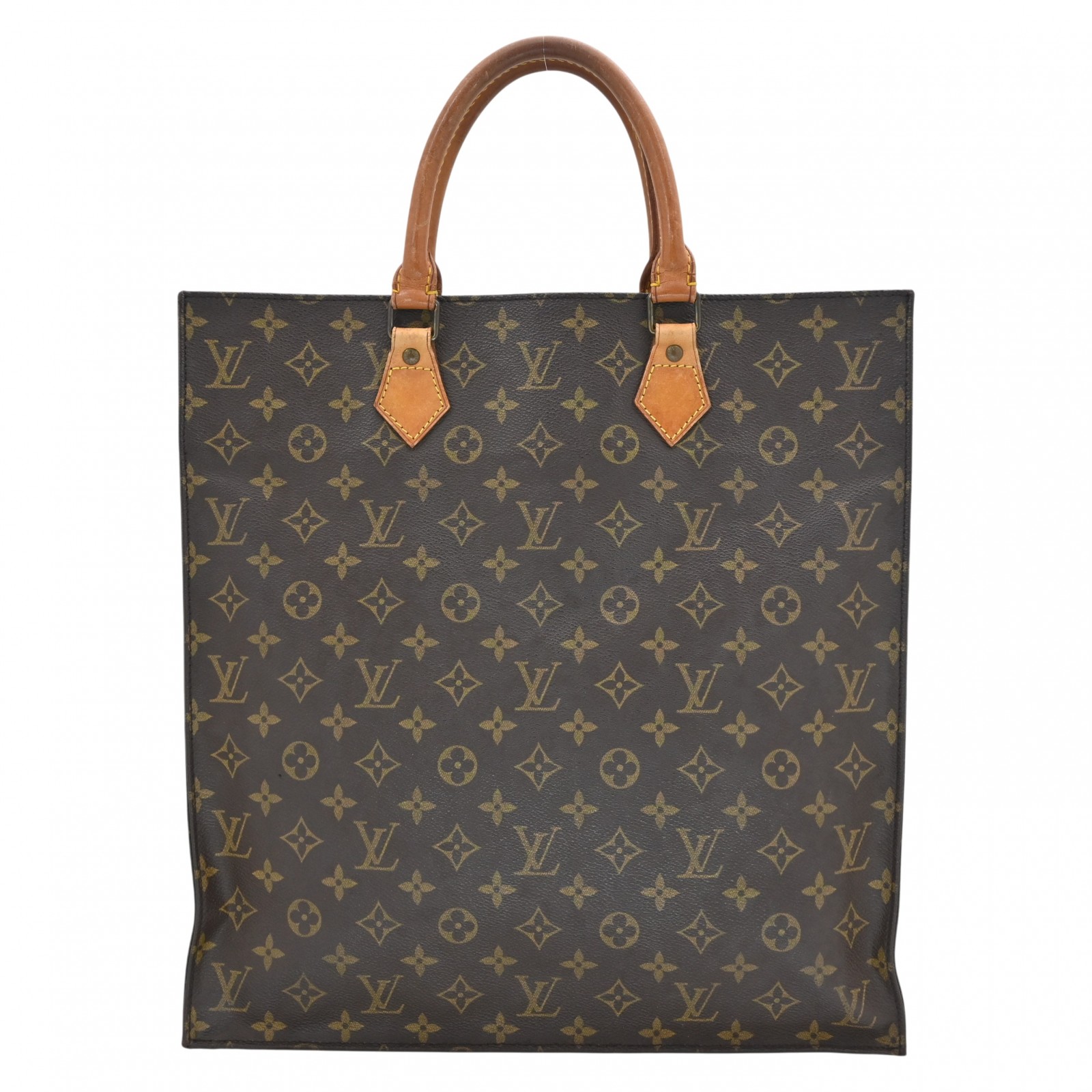 【中古】ルイヴィトン モノグラム サックプラ トートバッグ Bランク lv9927gg