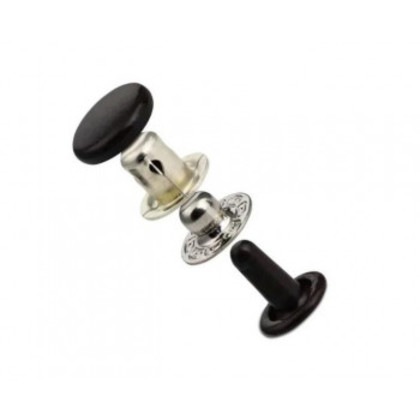 大袋 セグマスナップ 黒 1000ヶ PI1250-31