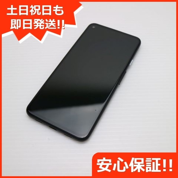 美品 SIMフリー Google Pixel 4a (5G) ブラック 132