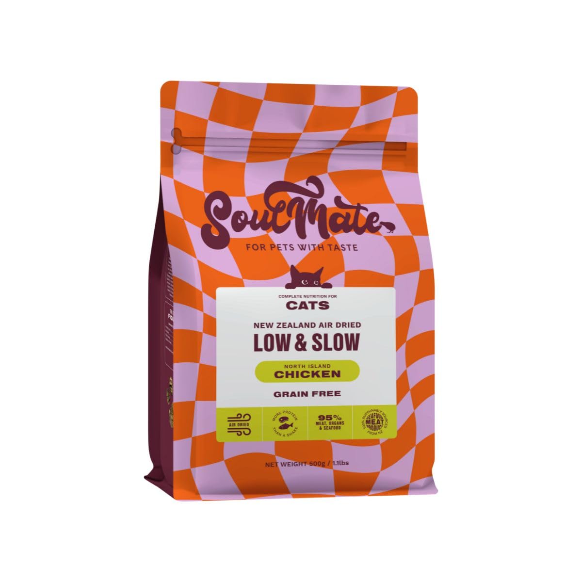 ソウルメイト キャット エアドライフード チキン 500ｇ