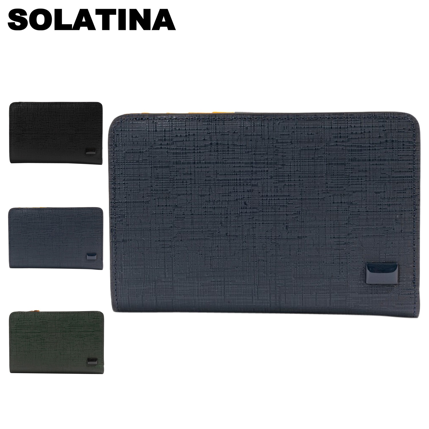 財布 二つ折り メンズ レディース L字ファスナー 本革 College ser. カレッジシリーズ SW-39602