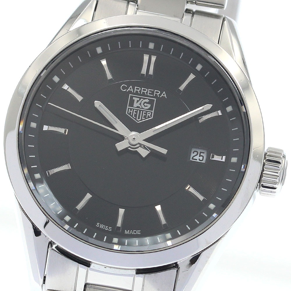 タグホイヤー TAG HEUER WV1414 カレラ デイト クォーツ レディース _940009【中古】