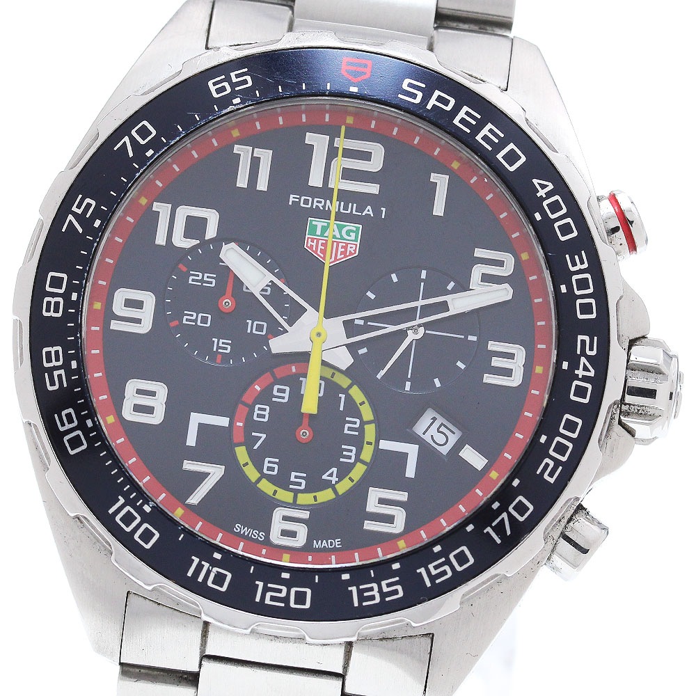 タグホイヤー TAG HEUER CAZ101AL フォーミュラ1 レッドブル レーシング クロノグラフ デイト クォーツ メンズ _861510【中古】