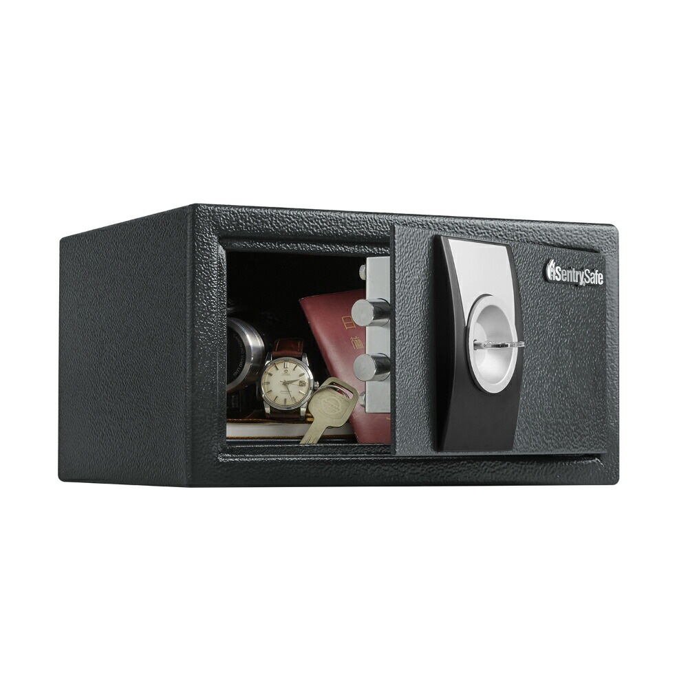 【送料無料】セントリー　クラシカルキー式パーソナルセキュリティ保管庫　X031　パーソナルセキュリティセーフ　 A6サイズ対応　9.9L 地震 災害 防災