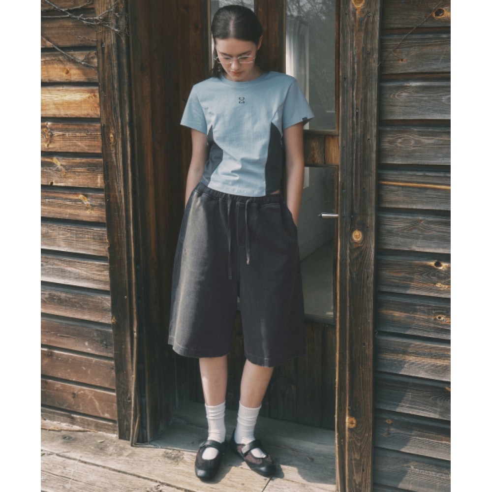 CODEGRAPHY スウェットパンツ チャコール バミューダ