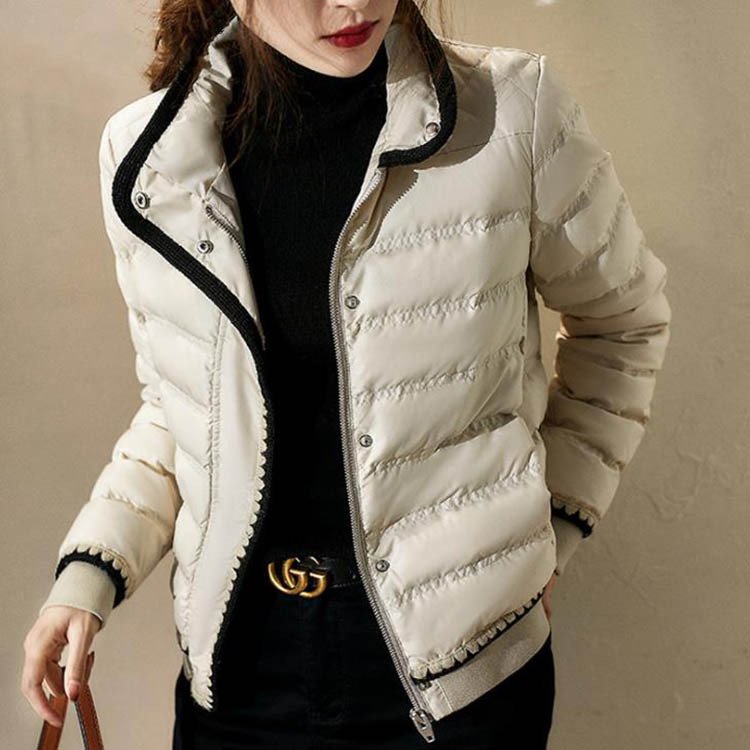 中綿コート レディース 40代 30代 ショート丈 軽い 冬服 厚手 アウター ダウン風コート 中綿