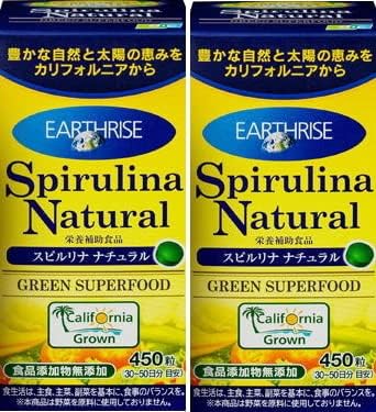 【2個】スピルリナ ナチュラル 450粒 2個セット DICライフテック 6,212円