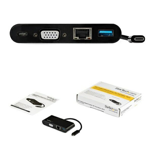 StarTech.com [DKT30CVAGPD] USB Type-C接続マルチアダプタ VGA 8,033円