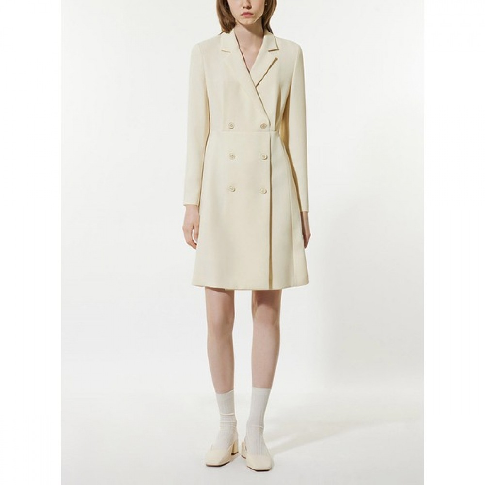 [リスト] エイプリルAラインダブルブレストワンピース (価格:328,000ウォン)