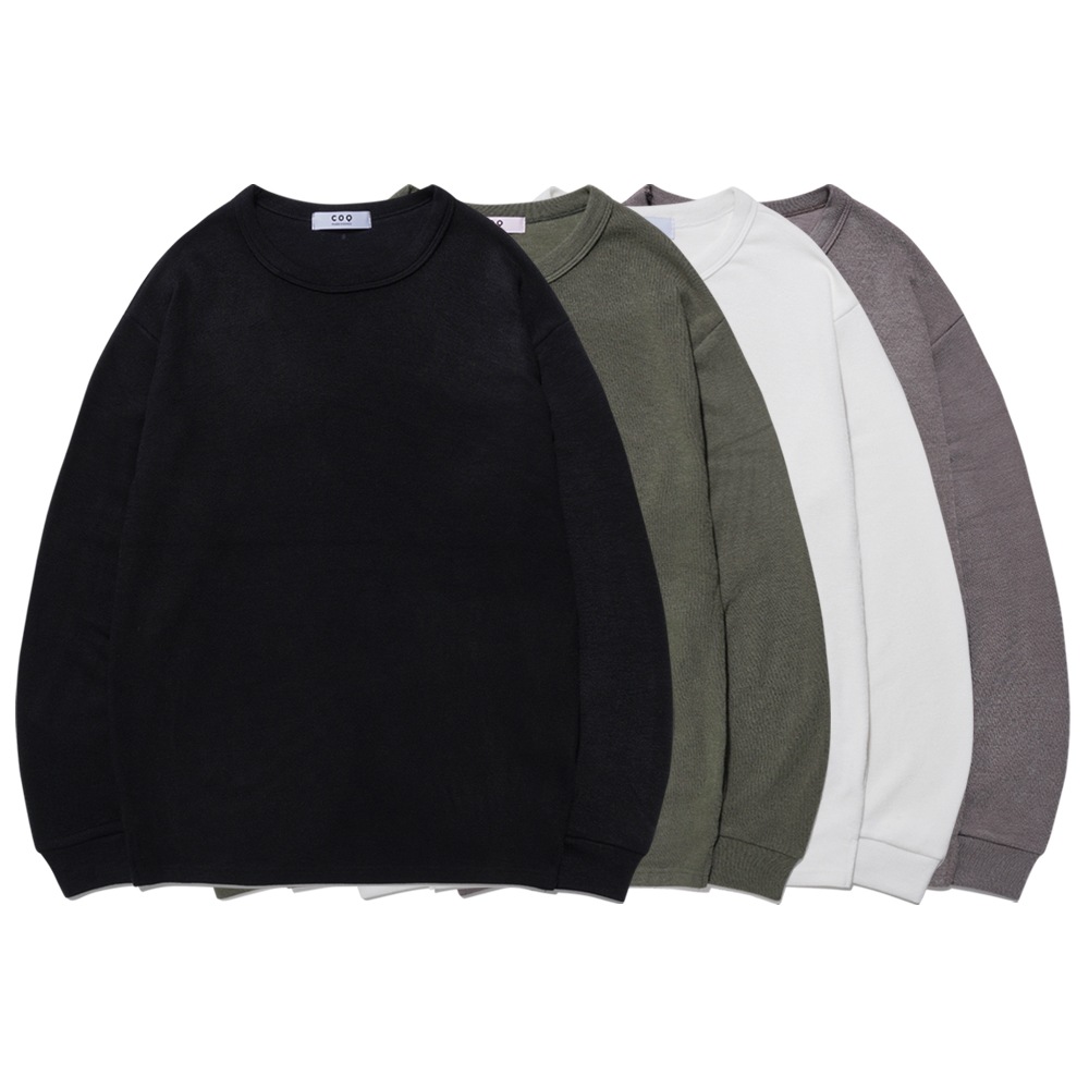 [ﾆﾐﾅｰﾁ BASIC KNIT SLEEVE T SHIRT