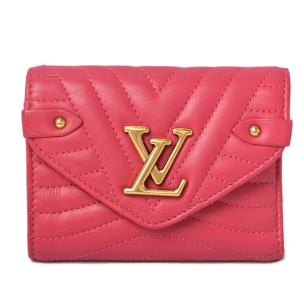 財布/三つ折り ニューウェーブ LOUIS VUITTON 3つ折 コンパクトウォレット レディース レザー フリージア M63821
