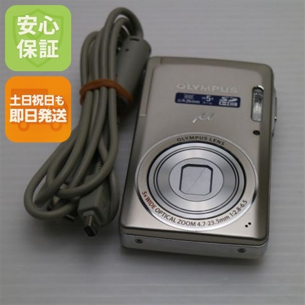 新品同様 μ-5010 シルバー OLYMPUS デジカメ 124