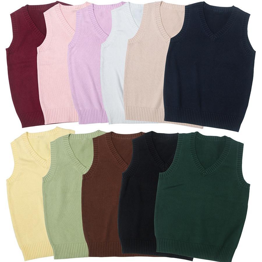 每日更新快速出荷14色 ベスト セーラー服 コス コスプレ 女子高生 制服 学校 セーター スクールベスト セーラー服 コス コスプレ ニット 女子高生 制服 学校 セーター母の日