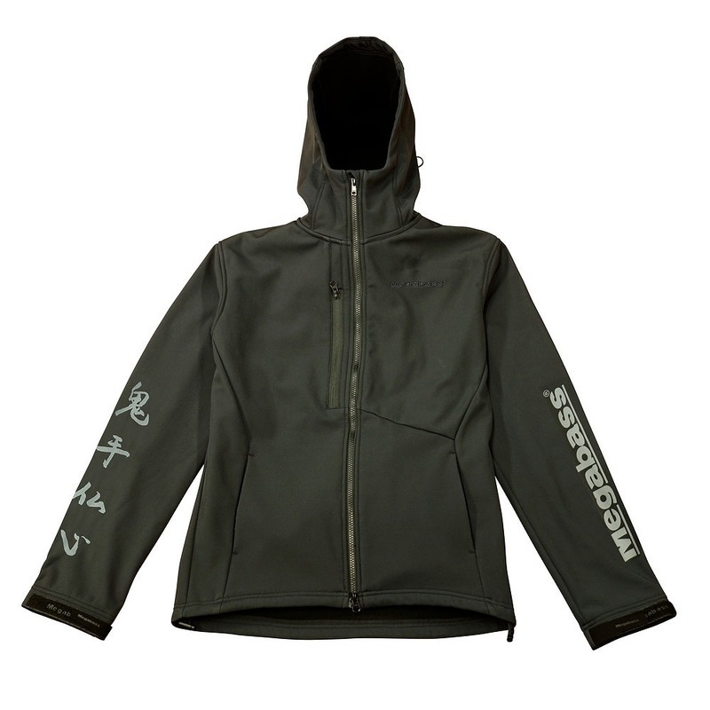 メガバス ウェア ブローアタックフーディー BLACK Mサイズ