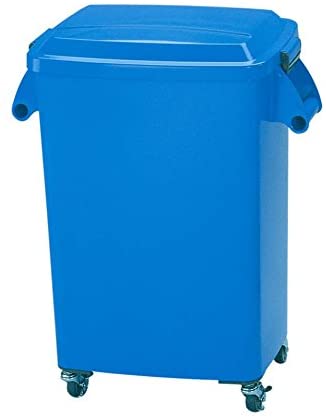 最高級 厨房ペール CK-70（キャスター付） ブルー ゴミ箱