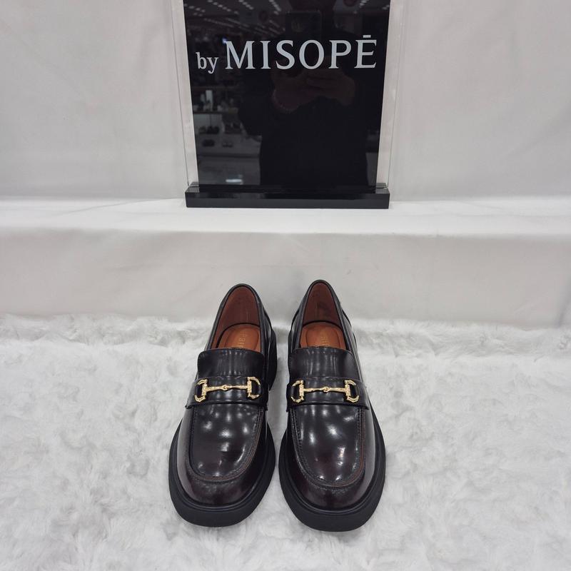 By 野性 ゴールドポイント チャンキーローファー 112HT439SP002 WINE 3 JJ