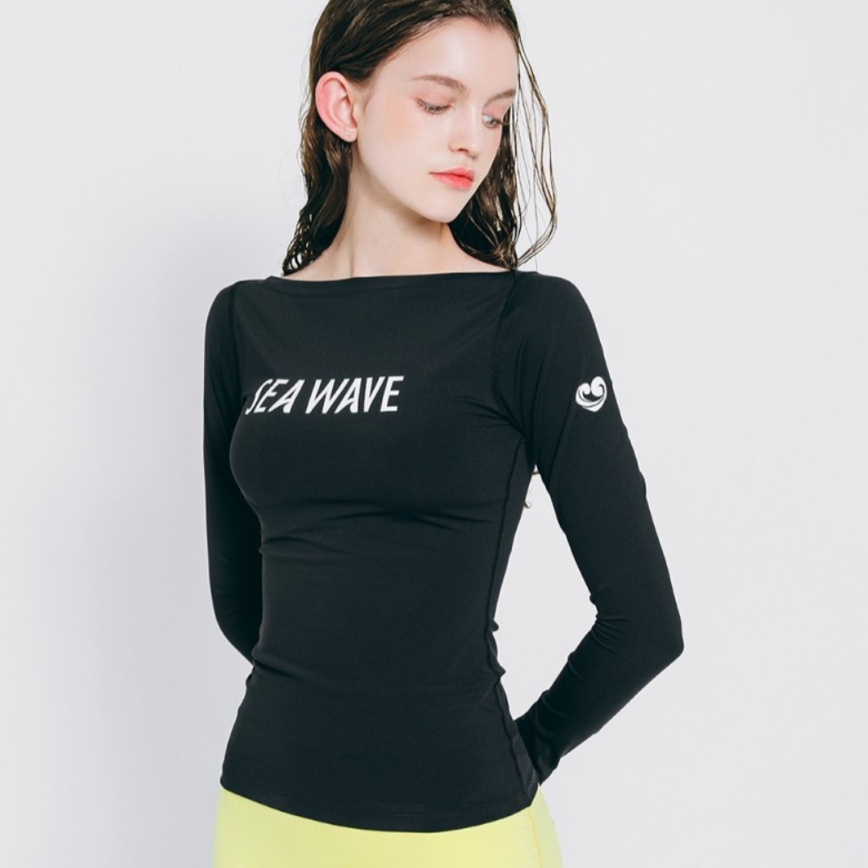 トップス Tシャツ カットソー トップス 袖あり 長袖 ハイネック 襟なし タイト 細身 ストレート 伸縮性 シンプル カジュアル おしゃれ お洒落 かっこいい こなれ感 ラフ マニッシュ
